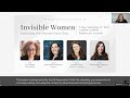 Invisible Women: Exploring the Gender Data Gap
