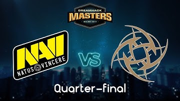 NiP vs Na`Vi - map2: de_nuke - DreamHack Malmo 2017 - Quarter-final