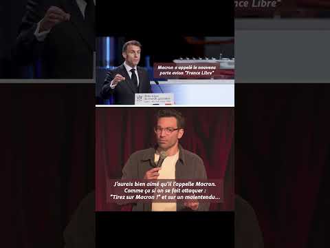 Le porte avion de Macron