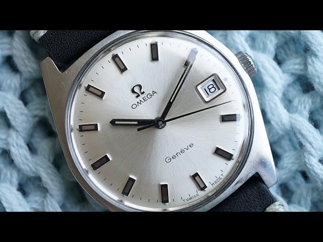 0*1様 OMEGA Geneve 1970年製 Cal613 1970 Omega Geneve date 136 041 cal 613 steel white sunburst all