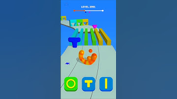 Blob Shifter 3D Level 2991 | Cubic Gaming #games #shorts #gameplay