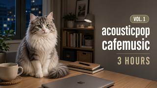 Deep Focus Music for Work and Reading | 3 Hours Soft Acoustic Cafe | Nicky Vol.01 screenshot 5