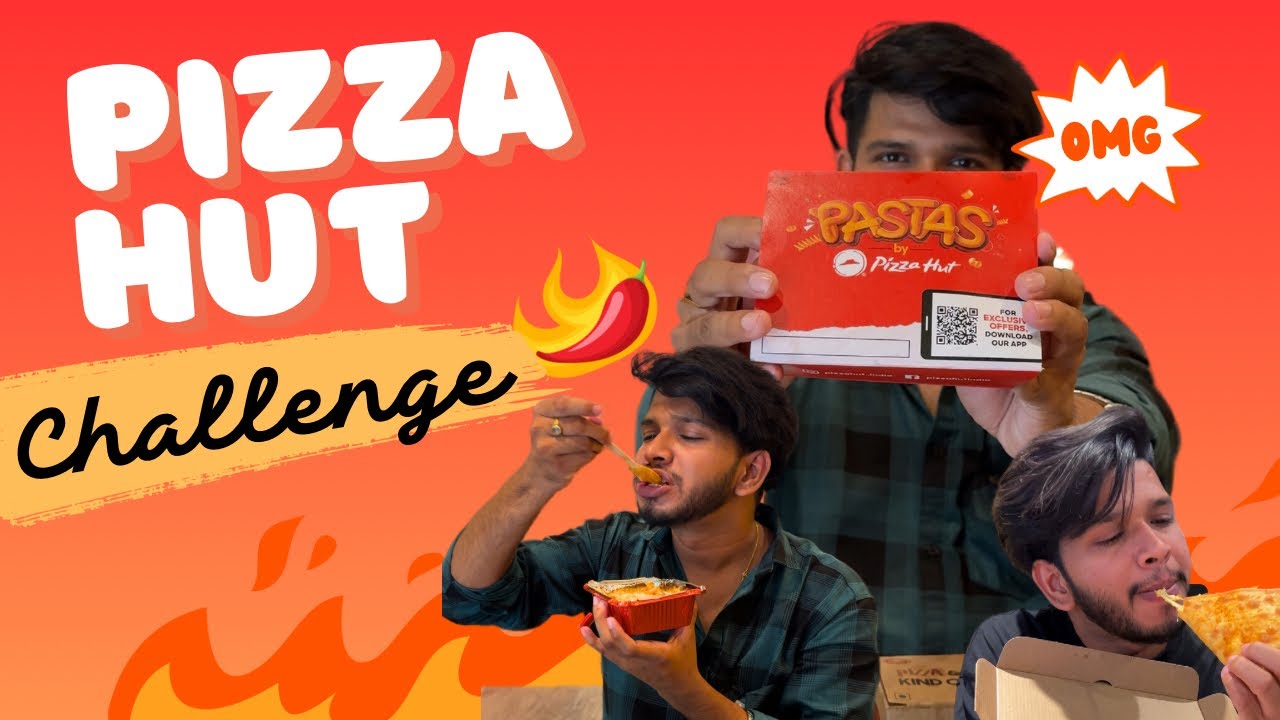 Spending A Whole Day In Pizza Hut | ​⁠Food Challenges