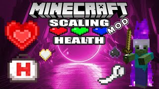 Scaling Health Mod Minecraft (1.17.1, 1.16.5, 1.16.4, 1.12.2, 1.11.2 )