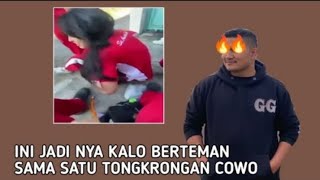 IN1 J4DINY4 K4L0 B3RT3M4N S4MA S4TU T0NGKR0NG4N C0WO #masukberanda #foryou #viral 