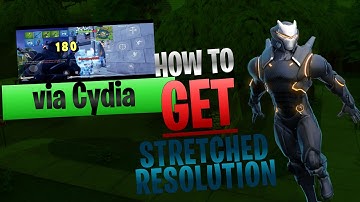 How to get Stretched Resolution in Fortnite Mobile (Chapter 2) *NOT CLICKBAIT