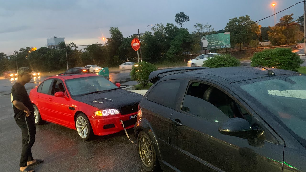 E46 jahanam broken rosak gear sangkut....part 1 YouTube