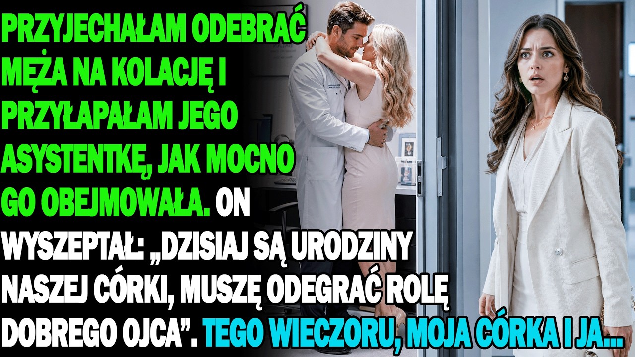 Stałam przed uchylonymi drzwiami gabinetu męża, ściskając tort na urodziny naszej córki, gdy usłyszałam jego głos pełen czułości, jakiej nigdy nie miał dla mnie: „Dzisiaj są urodziny mojej córki....