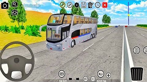 SCANIA Bus Double Class - Proton Bus Simulator - Bus Games #gameplay
