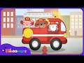 Hurry hurry drive the firetruck  the kiboomers kids songs  truck song