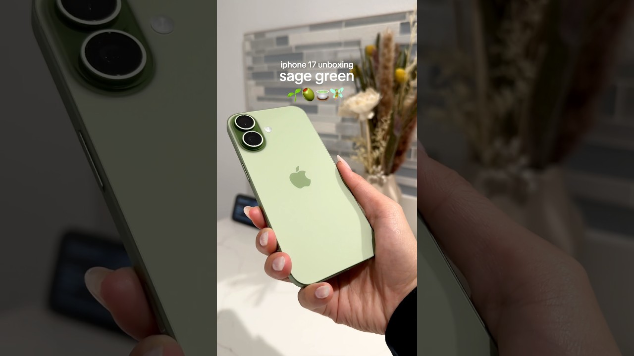 iPhone 17 Sage | Fresh Color, Same Iconic Power