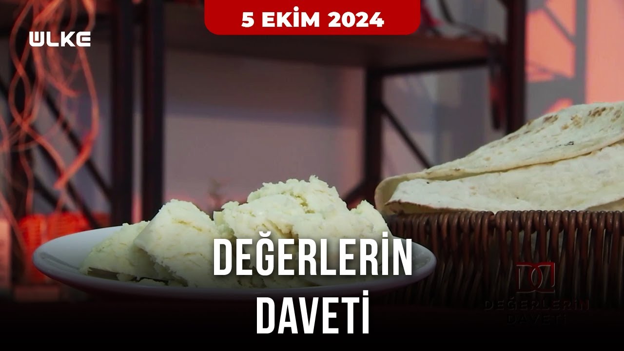 Değerlerin Daveti -  Erzincan Tulum Peyniri | 5 Ekim 2024
