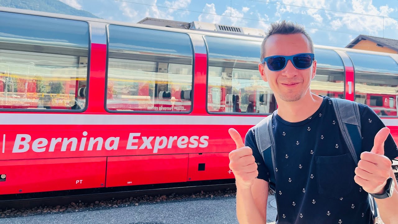Самый ЗРЕЛИЩНЫЙ ЖЕЛЕЗНОДОРОЖНЫЙ МАРШРУТ ШВЕЙЦАРИИ: BERNINA EXPRESS (Тирано – Санкт-Мориц)