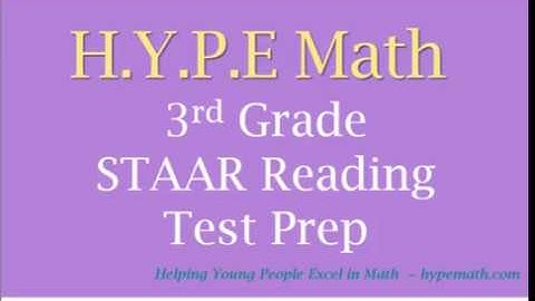 3rd Grade Reading Comprehension: STAAR Reading Test Prep Workbook - Story #1