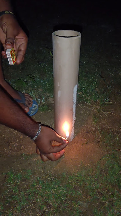 red and green 3.5 inch double boll sky shot🔥💯🎆#crackers #fireworks #dewali #skyshot