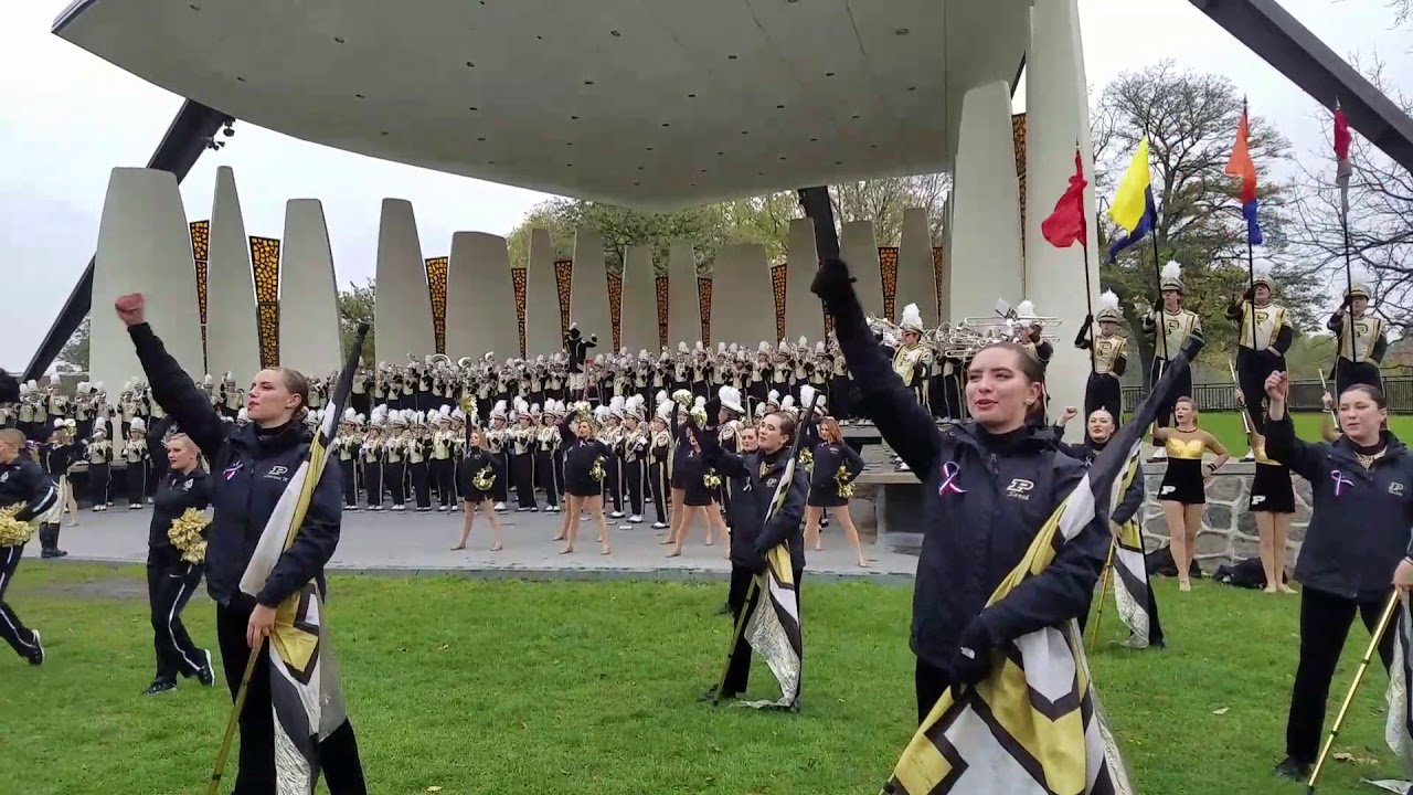 purdue marching band pre game show 2017 youtube purdue band