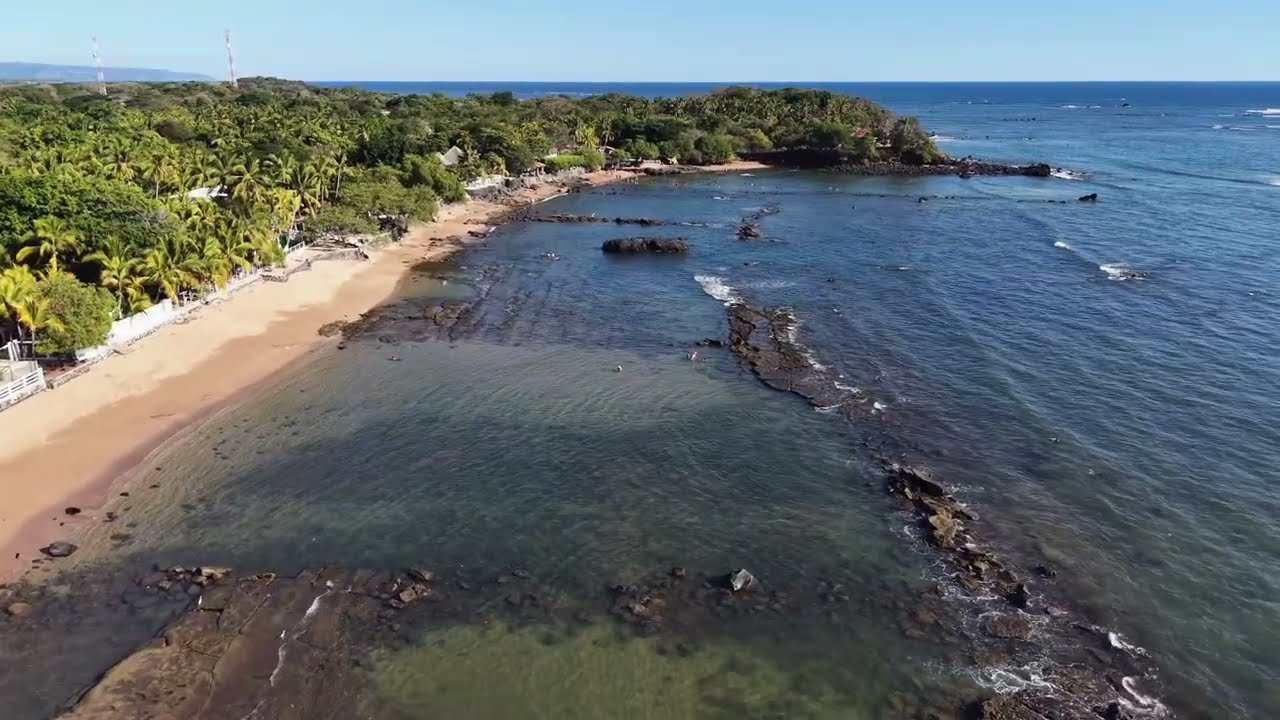 4k Hermosa Playa Los Cobanos en 🩵 El Salvador 💕 Hotel Decameron