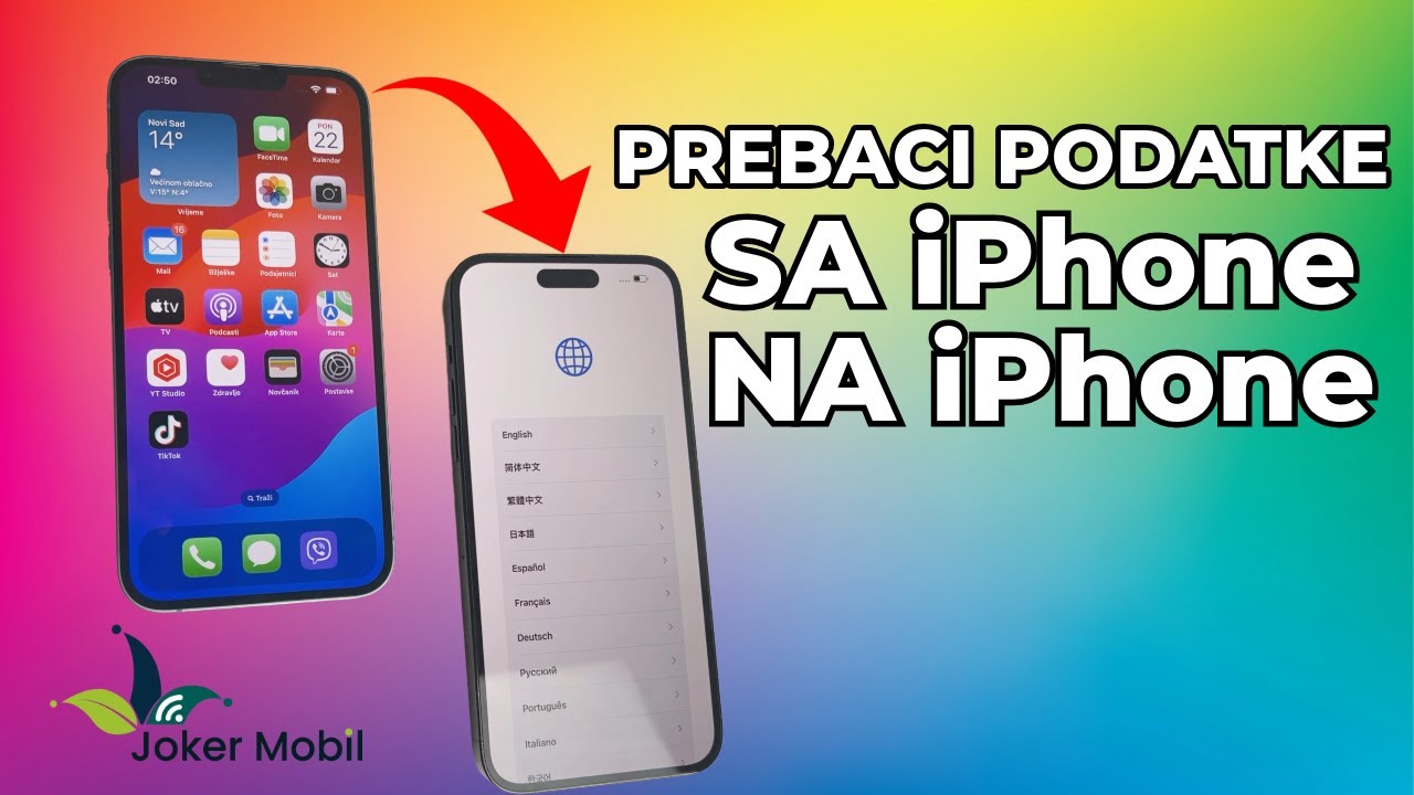 Prebacivanje podataka sa iPhone na iPhone | Korak po korak |