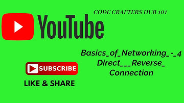 Basics of Networking   4    Direct   Reverse Connection