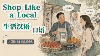 25 Minutes | Speak Chinese Naturally: Real Shopping Dialogues | Buy Anything in Chinese!