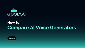 Compare AI Voice Generators - How to use Gooey.AI Workflows