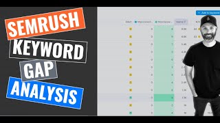 Semrush Keyword Gap Analysis Tutorial