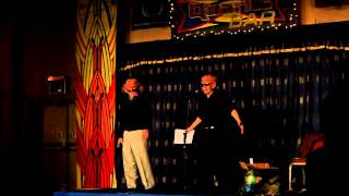 The Orange Brothers AKA Max Grodenchik (Rom) & Armin Shimermin (Quark)sing at the SFBall. Feb 2013
