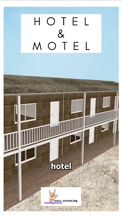 HOTEL & MOTEL #fact #shorts #travel #knowledge #short #shortvideo #hotel #motel