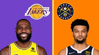 NUGGETS  VS LAKERS | 26th octuber 2022 | LIVE STREAM