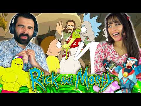 We Watched RICK AND MORTY SEASON 6 EPISODE 7 & 8 For The FIRST TIME! FULL META JACKRICK!