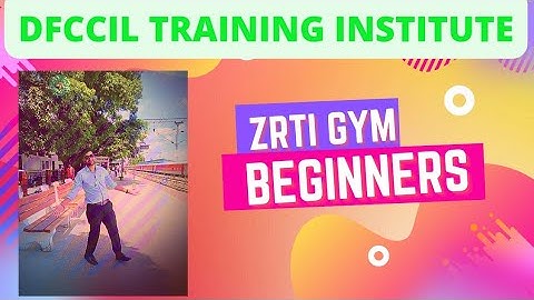 DFCCIL TRAINING CENTER GYM ZRTI GHAZIPUR UP