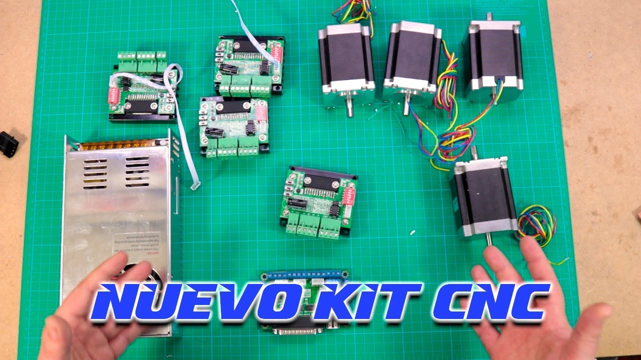 Mi Nuevo Kit de motores CNC