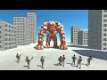 Kaiju LAVA GOLEM Titan vs Teams from ALL UNITS Animal Revolt Battle Simulator