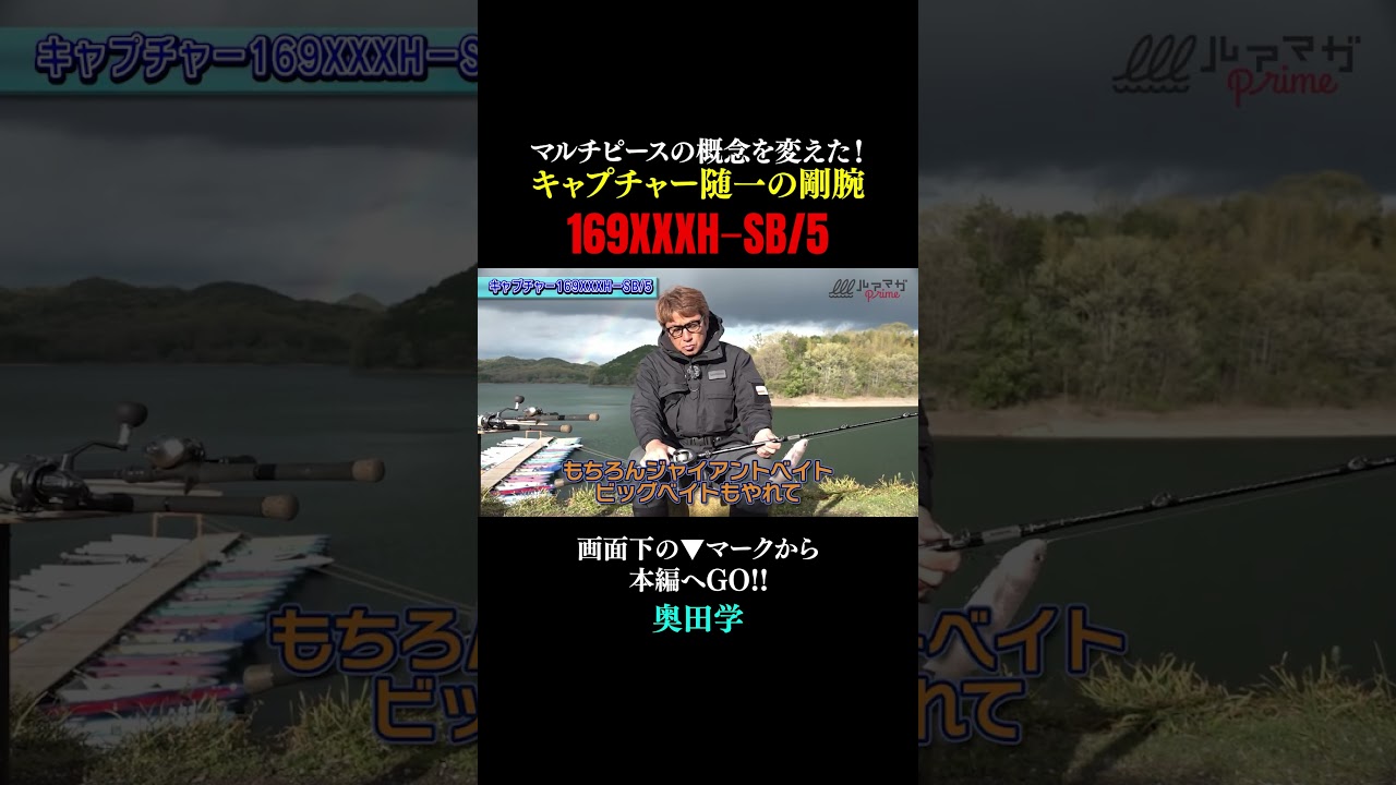 Multi-piece Revolution] The Capture 169XXXH-SB/5 is designed for