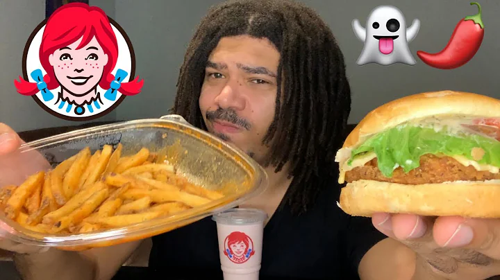 Wendy's NEW Ghost Pepper Ranch Chicken Sandwich and Fries!