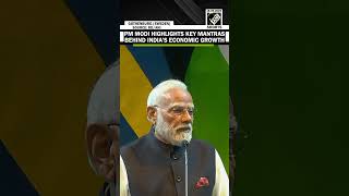 PM Modi highlights ‘Reform, Perform, Transform’ as driving force behind India’s economy growth
