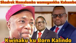 Usadumphe Malire unali ndani iwe? Uku kunali kuyankhula kwa Shadrek Namalomba kumuuza Kabambe.