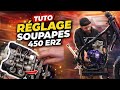 TUTO Réglage Soupapes 450 Erz Crz mp3