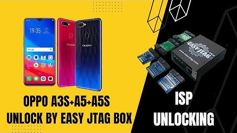ISP UNLOCKING|| EASY JTAG ISP ADAPTER|| OPPO A3S UNLOCKING DONE BY EASY JTAG BOX||