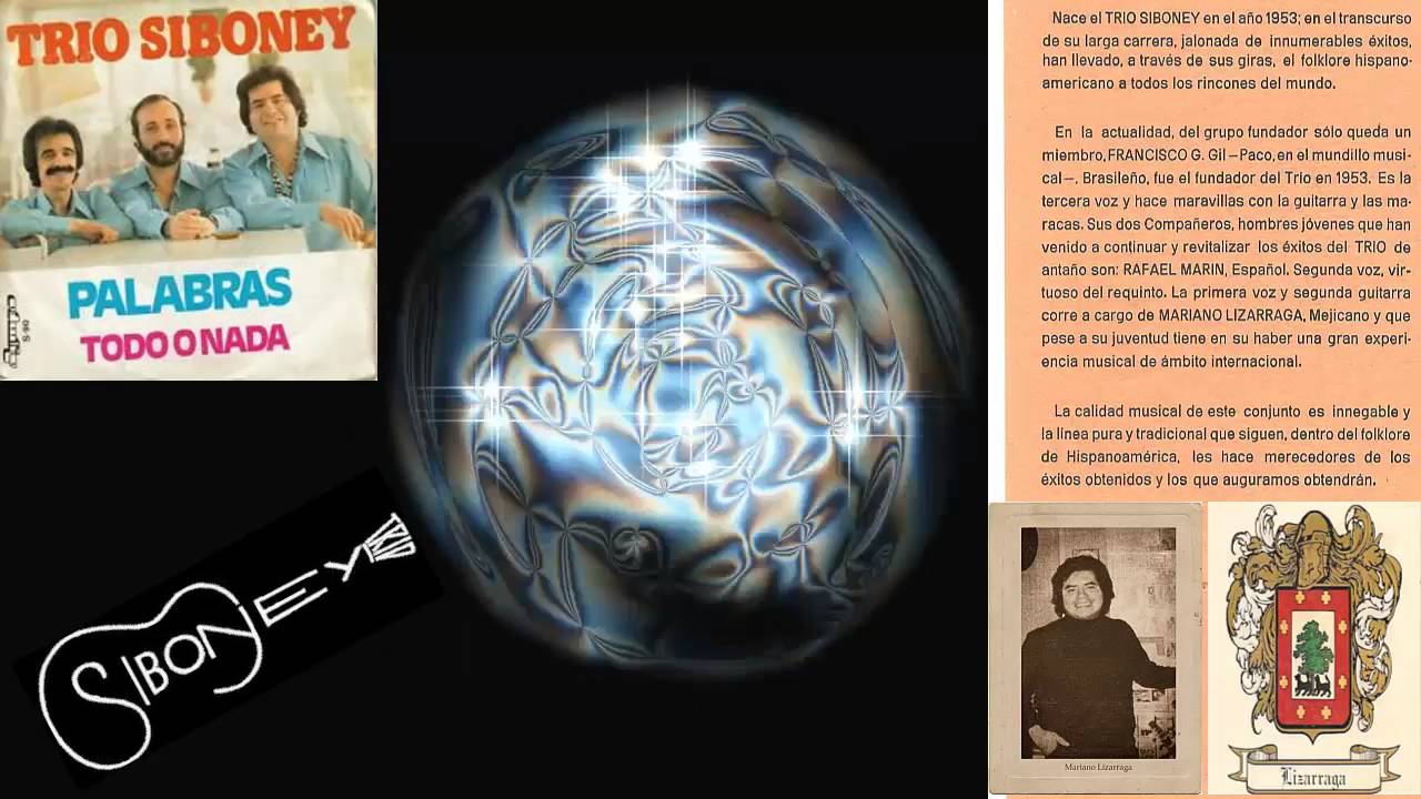 Watch Trio Siboney - Palabras on YouTube Watch Trio Siboney - Palabras on YouTube