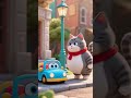 a cat wake up #ai #cat #3danimation #3d #cartoon #cartoonvideo #story #trending #fyp #1million