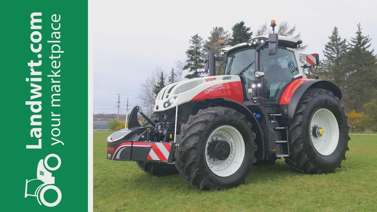 El nuevo Steyr Terrus 6340 en acción | landwirt.com