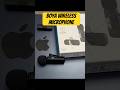 BOYA BY-V10 Wireless microphone for Apple - vlogging, recording, calls! #boya   #vlog  #shorts