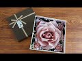 DIY ของขวัญวันแม่ กล่องดอกไม้เงิน 1000 | DIY ง่ายนิดเดียว
