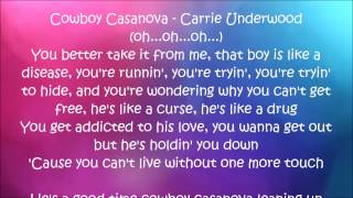 Cowboy Casanova - Carrie Underwood Lyrics