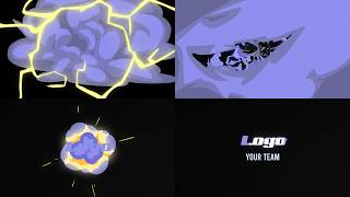 Cartoon Explosion Logo Opener Logo Reveal | Motion Pack for Editors
