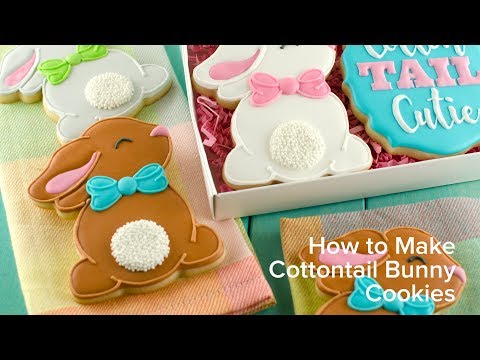 How to Make Cottontail Bunny Cookies