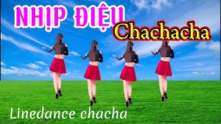 NHỊP ĐIỆU CHACHACHA / linedance dễ tập/ Bài nhảy mẫu/ Phượng Đàm