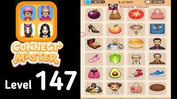 Connect Master Match Puzzle level 147 Guide Walkthrough Solution