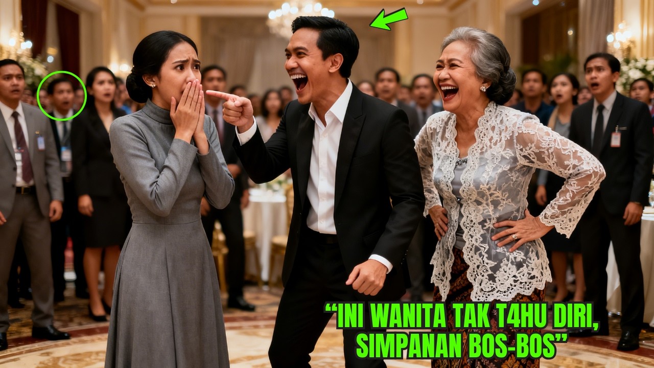 Dituduh Jadi SIMPANAN BOS Oleh Suami—Pas Pesta kantor, 3 menit Kemudian Semua Tunduk Sama Wanita Ini
